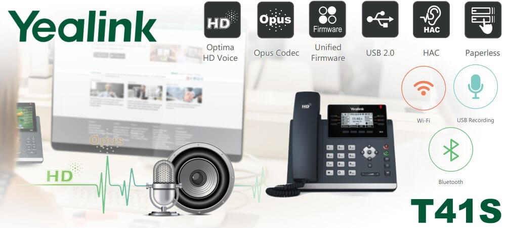 Yealink Sip T41s Ip Phone Accra