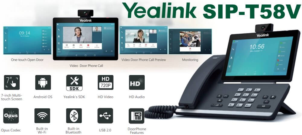 Yealink T58v Ip Phone Accra Ghana