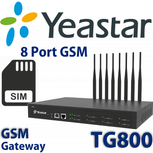 Yeastar Tg800 8port Gsm Gateway Accra
