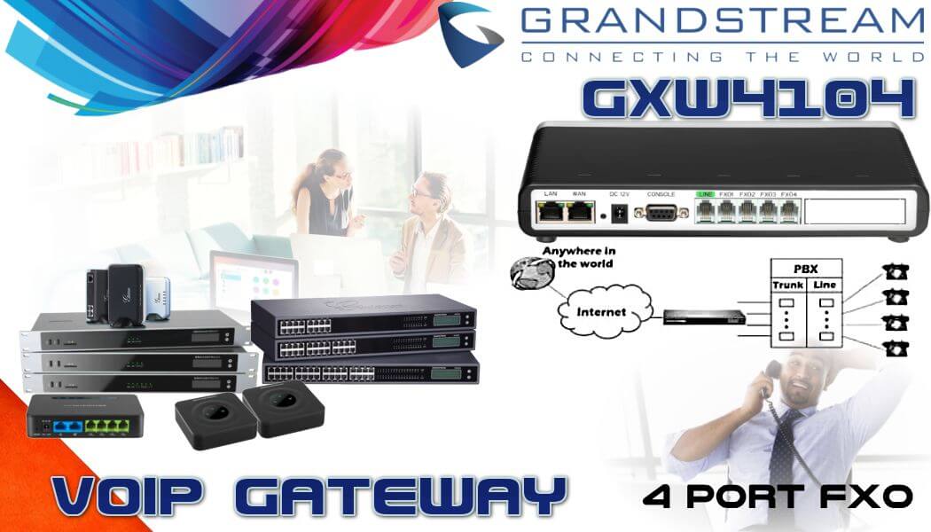 Grandstream Gxw4104 Voip Gateway Accra