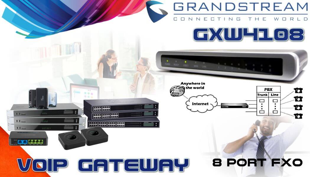 Grandstream Gxw4108 Voip Gateway Accra