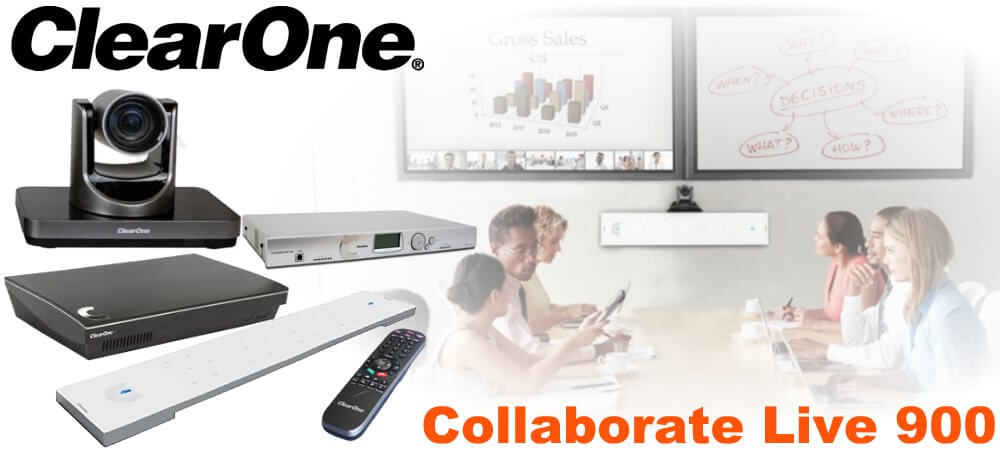 Clearone Live900 Video Conferencing System Accra