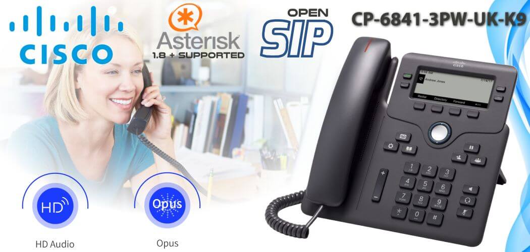 Cisco Cp 6841 3pw Sip Phone Accra