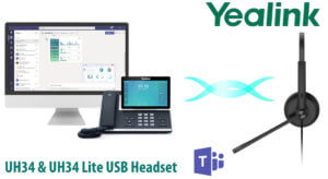 Yealink Uh34 Uc Microsoft Teams Dual Usb Headset Ghana Accra