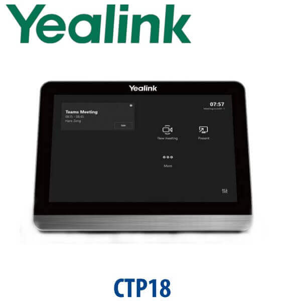 Yealink Ctp18 Collaboration Touch Panel Accra